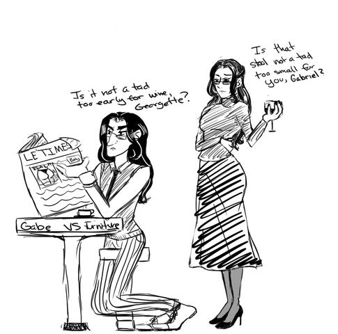 Gabriel A. & Georgette E. De Corriveau by Panda & Van